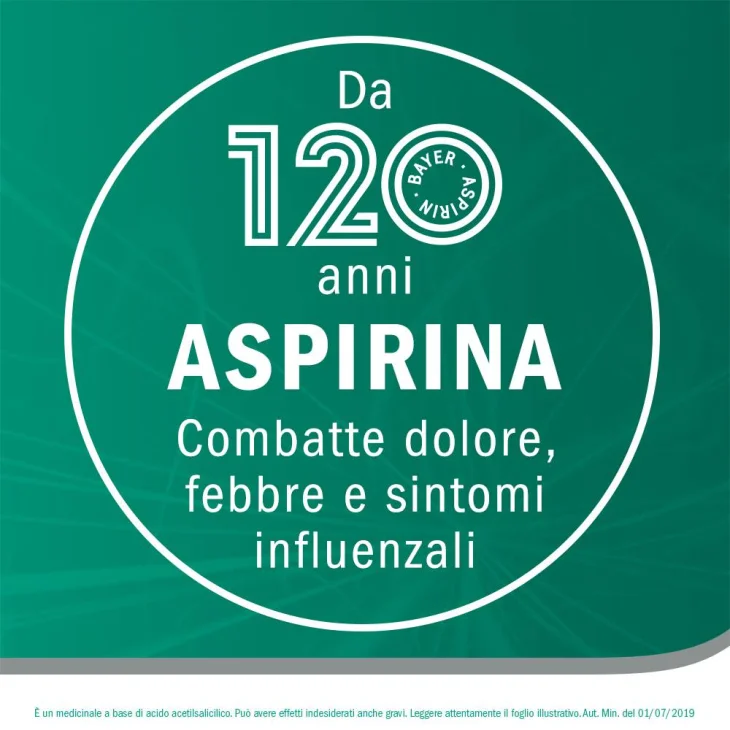 Aspirina 500 mg - 10 bustine granulato Aspirina 500 mg - 10 bustine granulato