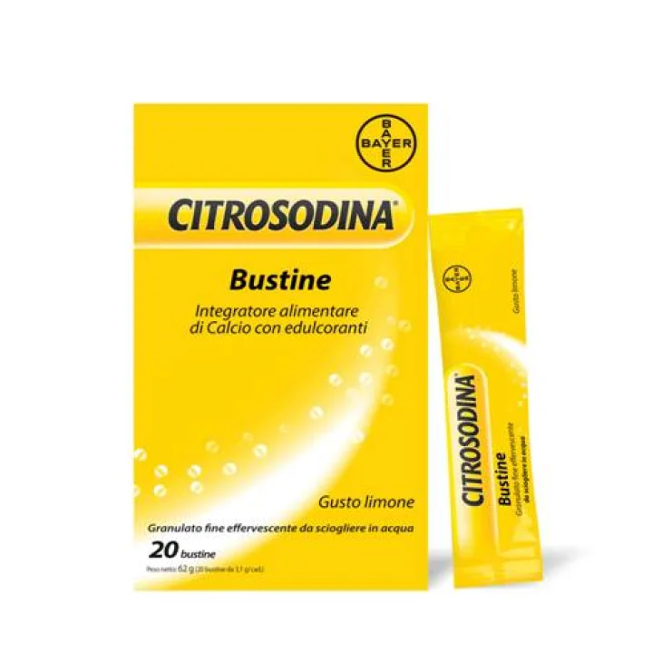 Citrosodina Integratore Antiacidit&agrave; Gastica Bustine Effervescenti