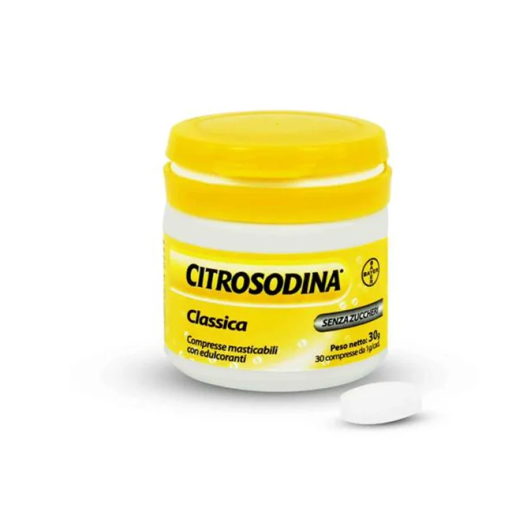 Citrosodina Masticabile Integratore Antiacidit&agrave; Gastrica