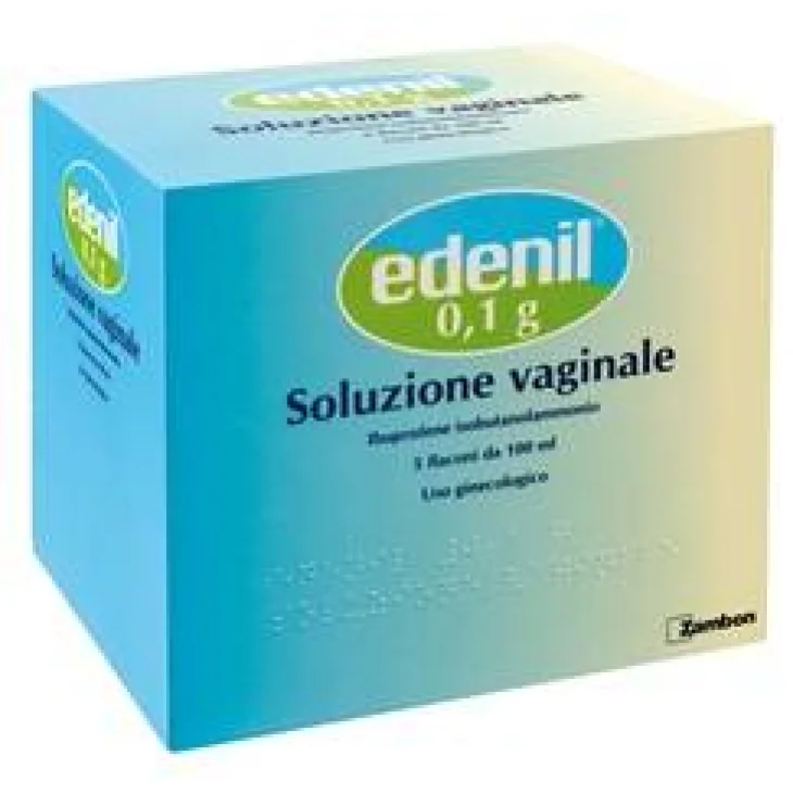 Edenil Soluzione Vaginale - 5 Flaconi 0,1 g 100 ml Edenil Soluzione Vaginale - 5 Flaconi 0,1 g 100 ml