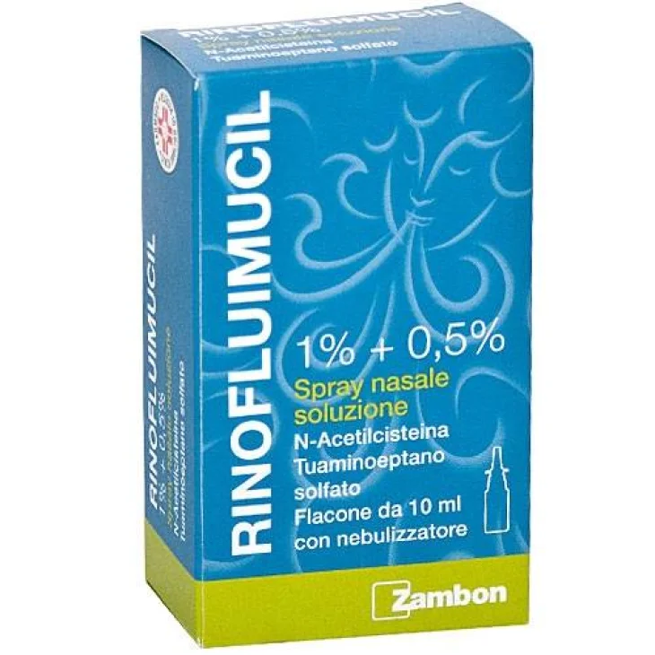 Rinofluimucil Spray Nasale 10 ml 1% + 0,5% Rinofluimucil Spray Nasale 10 ml 1% + 0,5%