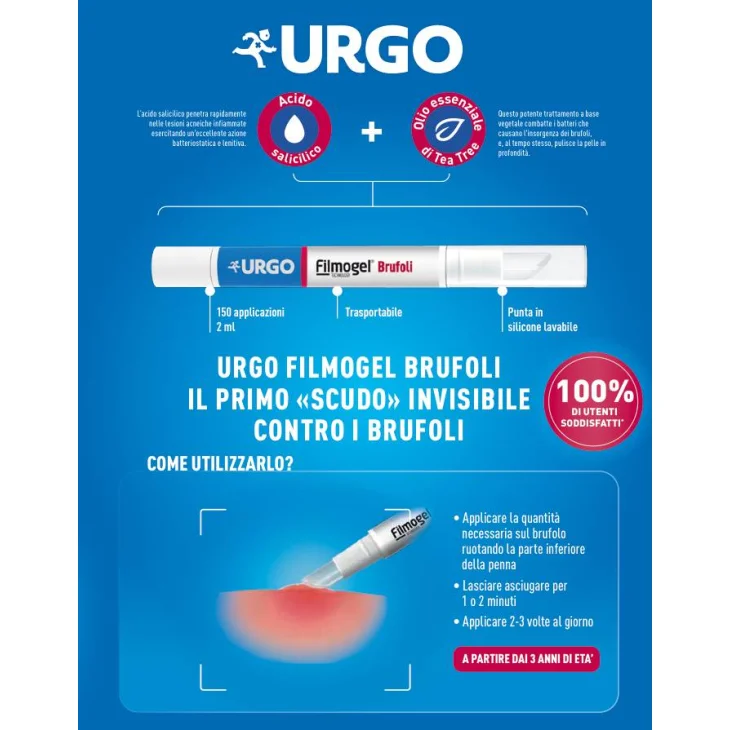 Urgo Brufoli Filmogel Trattamento Brufoli e Acne