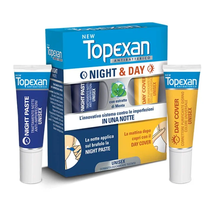 Topexan Night & Day Trattamento Contro i Brufoli Topexan Night & Day Trattamento Contro i Brufoli