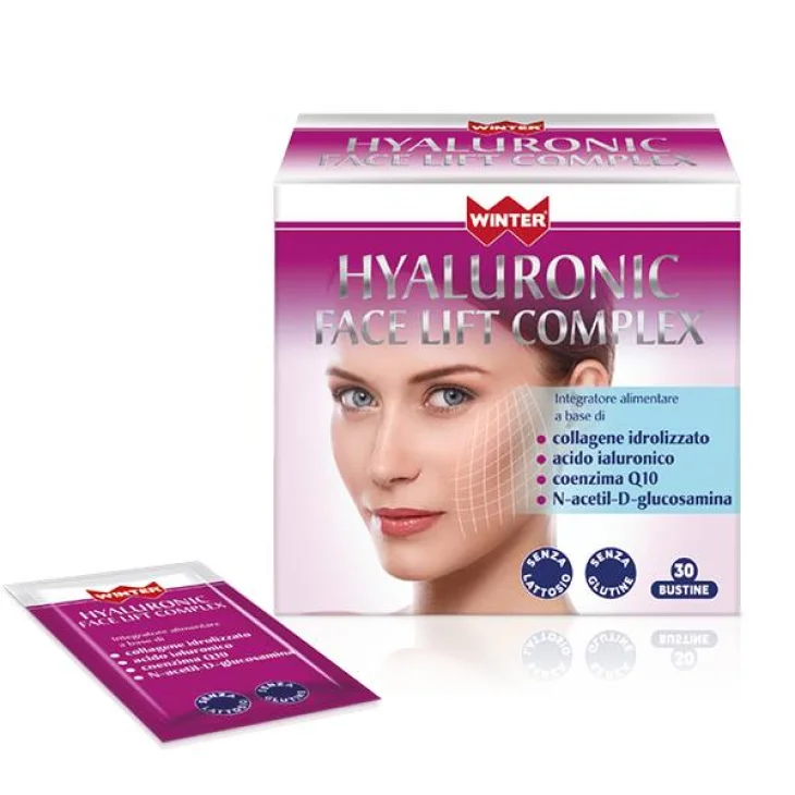 Winter Hyaluronic Face Lift Complex Integratore AntiAge Winter Hyaluronic Face Lift Complex Integratore AntiAge