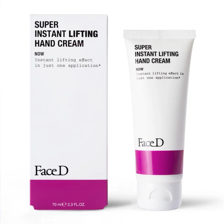 Face D Crema Mani Effetto Lifting Immediato 70 ml Face D Crema Mani Effetto Lifting Immediato 70 ml