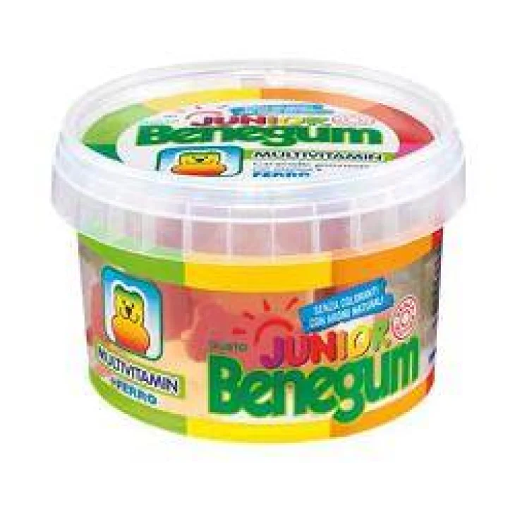 Benegum Junior Multivitaminico + Ferro Integratore per Bambini Benegum Junior Multivitaminico + Ferro Integratore per Bambini