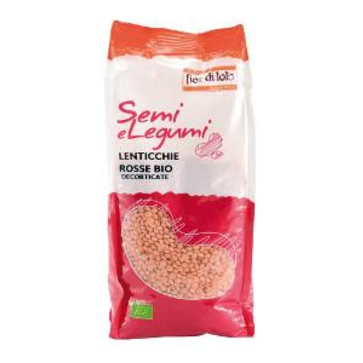 Fior Di Loto Lenticchie Rosse Decorticate Bio 400 g Fior Di Loto Lenticchie Rosse Decorticate Bio 400 g