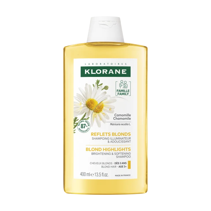 Klorane Shampoo Schiarente alla Camomilla Formato 400 ml