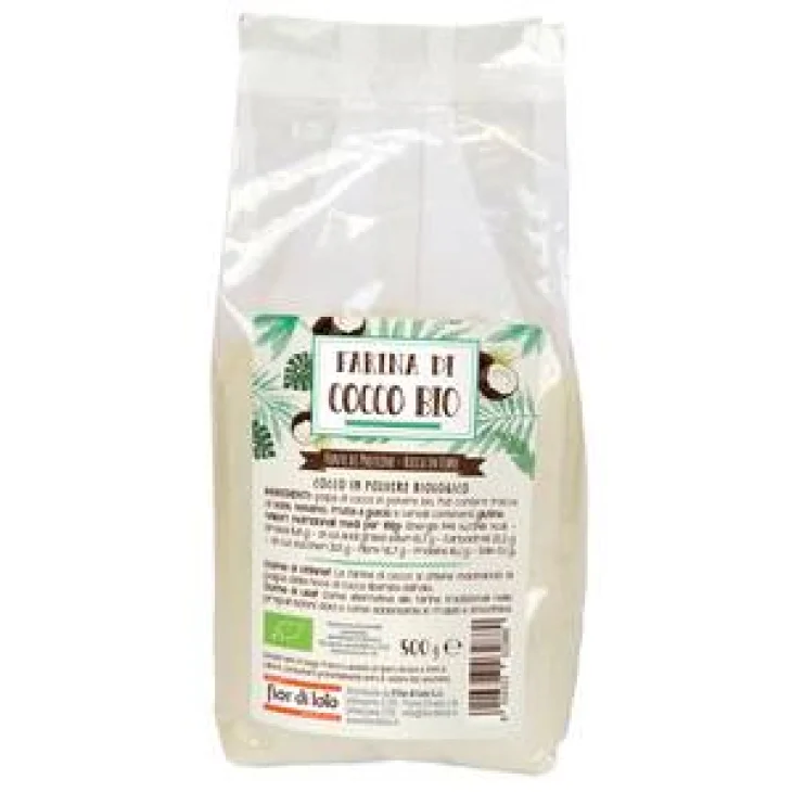 Fior di Loto Farina di Cocco Bio 500 g Fior di Loto Farina di Cocco Bio 500 g