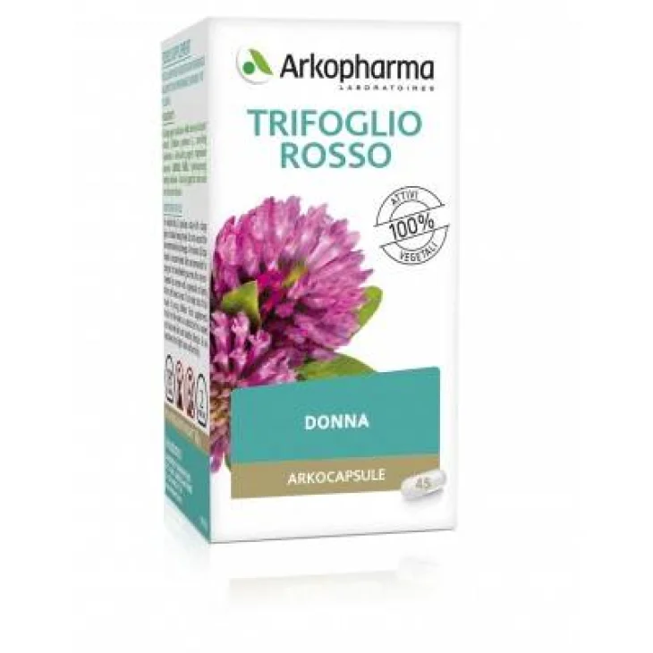 Arkopharma Arkocapsule Trifoglio Rosso Integratore per la Menopausa 45 compresse