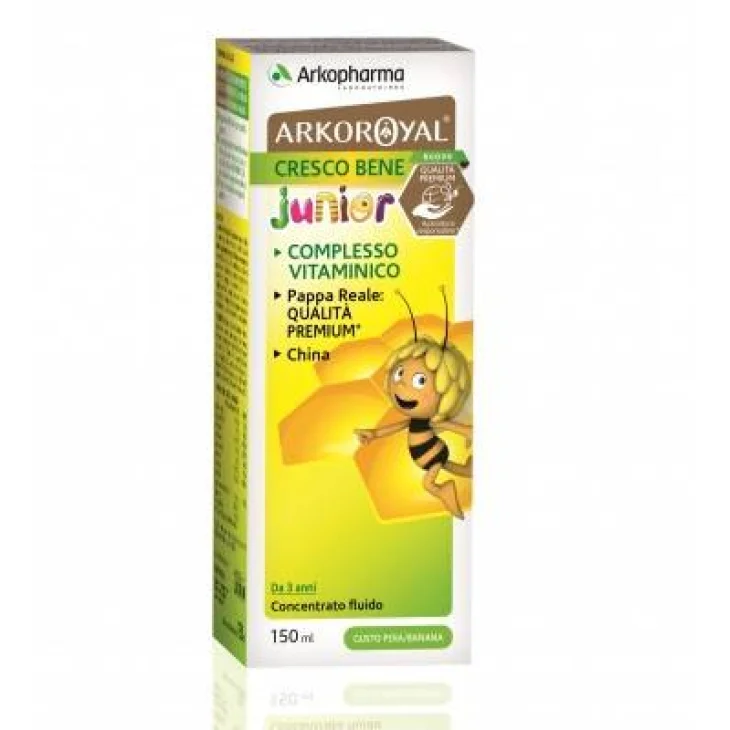 Arkopharma Royal Kid Cresco Bene Integratore per la crescita del bambino 150 ml