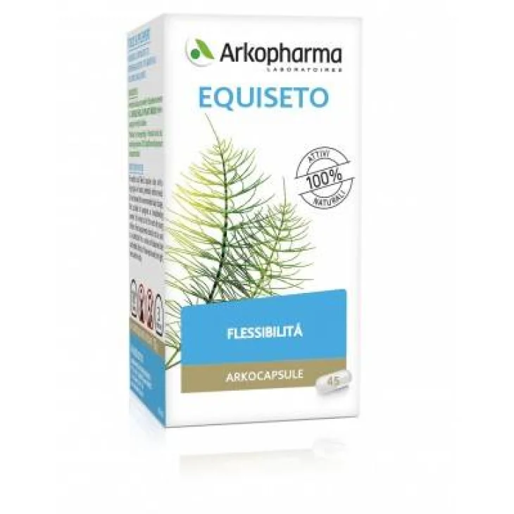 Arkopharma Arkocapsule Equiseto Integratore per Unghie e Capelli 45 compresse