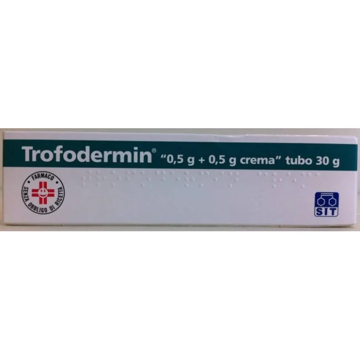 Trofodermin Crema Dermatologica 0,5 g + 0,5 g Trofodermin Crema Dermatologica 0,5 g + 0,5 g