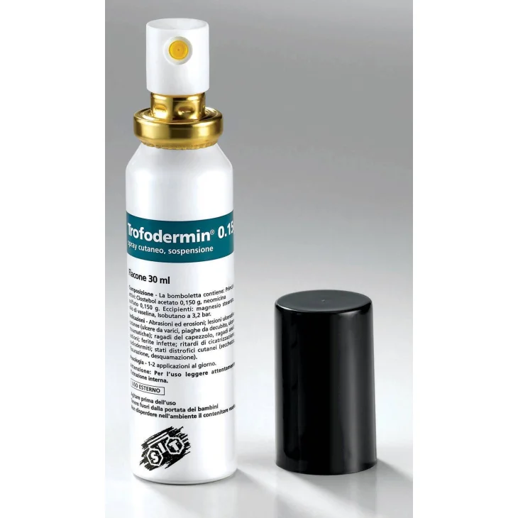 Trofodermin Spray Dermatologico 5% + 5% Trofodermin Spray Dermatologico 5% + 5%