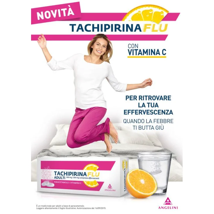 Tachipirinaflu Adulti 12 compresse effervescenti Tachipirinaflu Adulti 12 compresse effervescenti