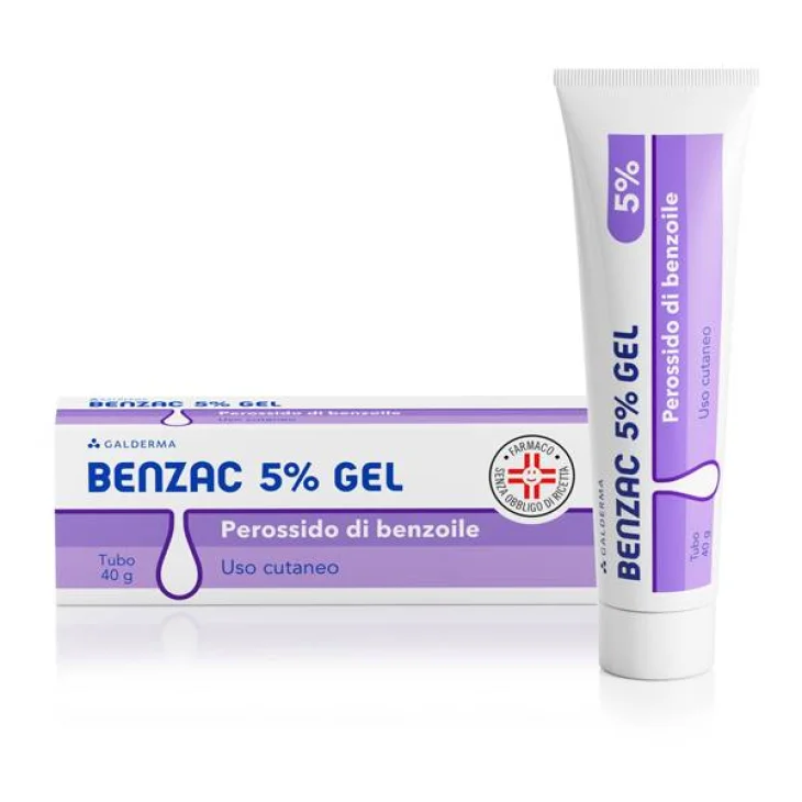 Benzac Gel 5% Antisettico della Pelle 40 ml