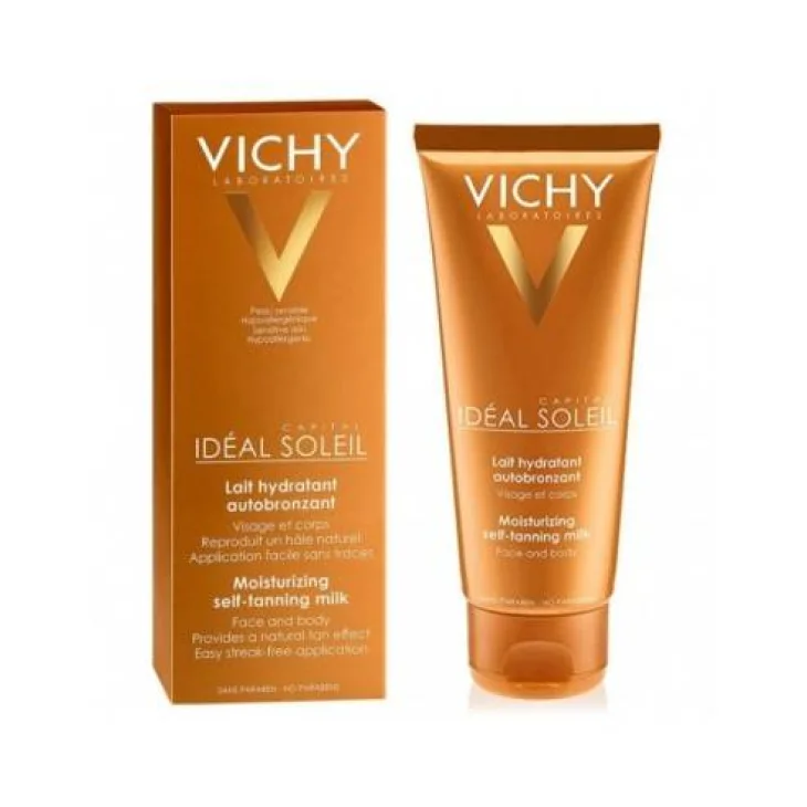 Vichy Capital Soleil Latte autoabbronzante per viso e corpo 100 ml Vichy Capital Soleil Latte autoabbronzante per viso e corpo 100 ml