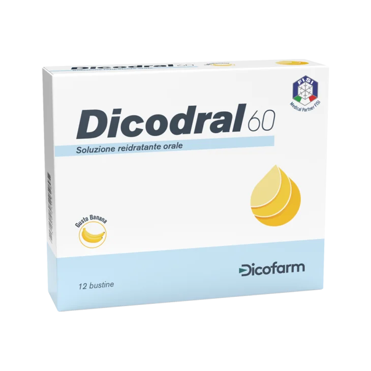 Dicodral 60 Integratore Reidratante contro la Diarrea Dicodral 60 Integratore Reidratante contro la Diarrea