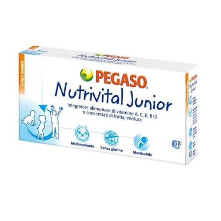 Pegaso Nutrivital Junior Integratore Vitaminico per Bambini