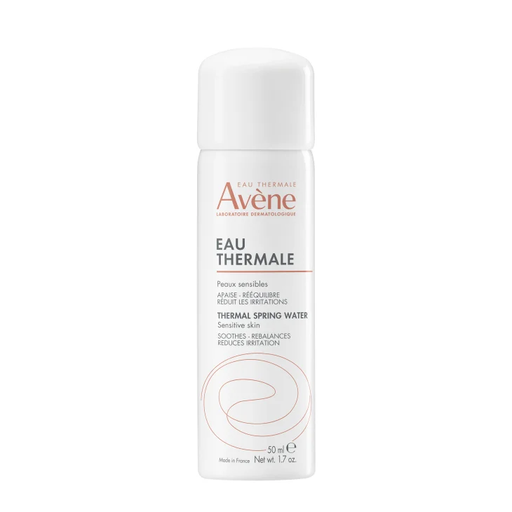 Av&egrave;ne Eau Thermale Acqua Termale Spray Lenitiva per pelle sensibile allergica e irritabile formato viaggio 50 ml