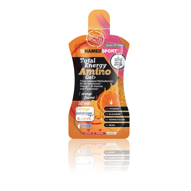 Named Sport Total Energy Amino Gel Energizzante per Sportivi 50 ml Named Sport Total Energy Amino Gel Energizzante per Sportivi 50 ml