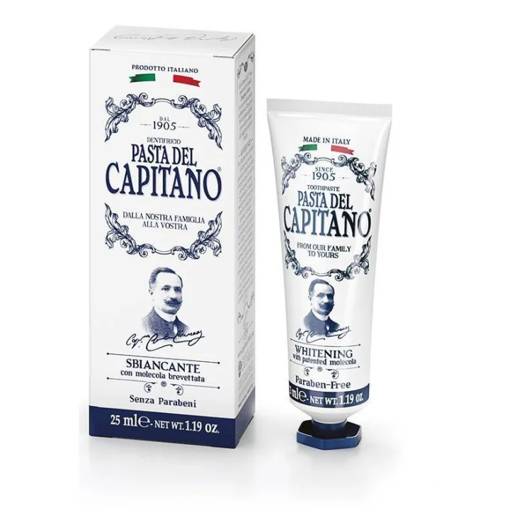 Pasta del Capitano Whitening Dentifricio sbiancante 25 ml