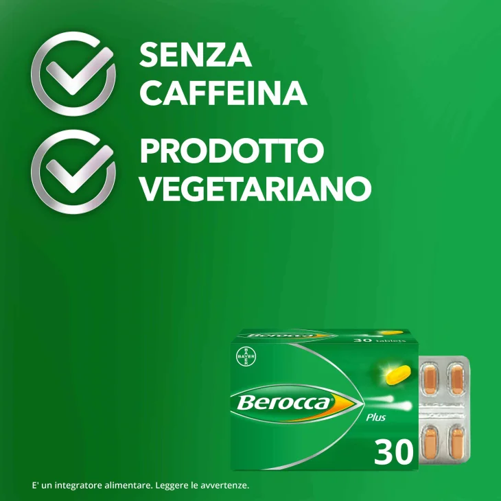 Berocca Plus Compresse Integratore Performance Mentale ed Energia