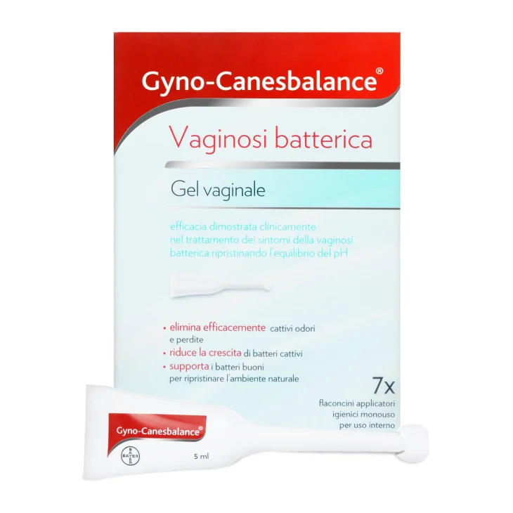 Gyno-Canesbalance Gel Vaginale Antibatterico 7 tubi da 5 ml