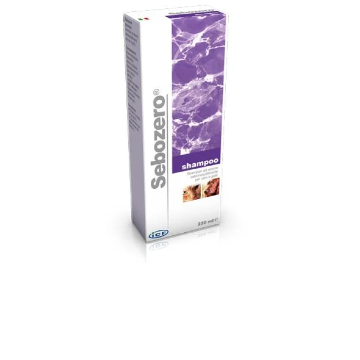 I.C.F. Sebozero Shampoo Seboregolatore per Cani e Gatti I.C.F. Sebozero Shampoo Seboregolatore per Cani e Gatti
