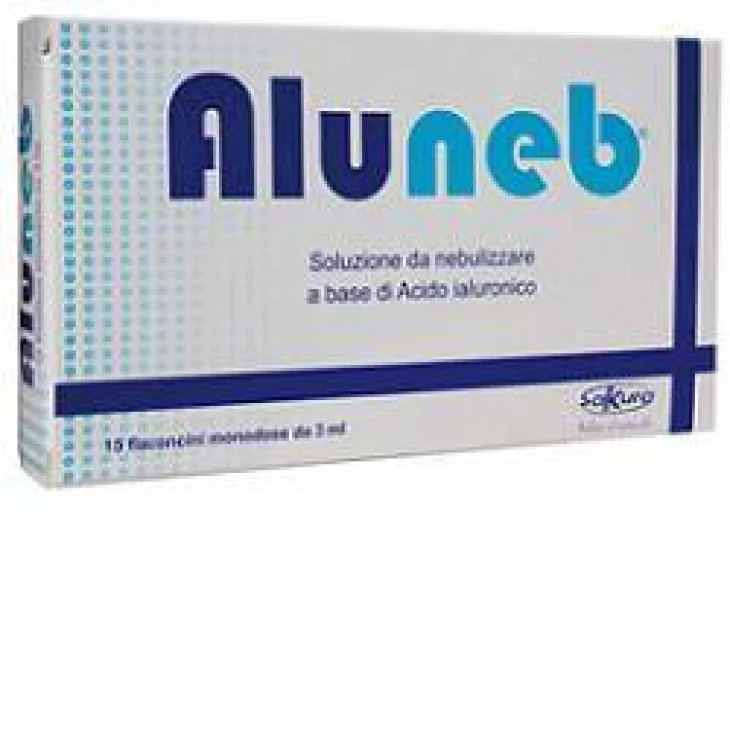 Sakura Italia Aluneb Soluzione da Nebulizzare a base di Acido Ialuronico 15 pezzi