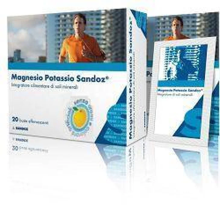 Magnesio Potassio Sandoz 20 bustine