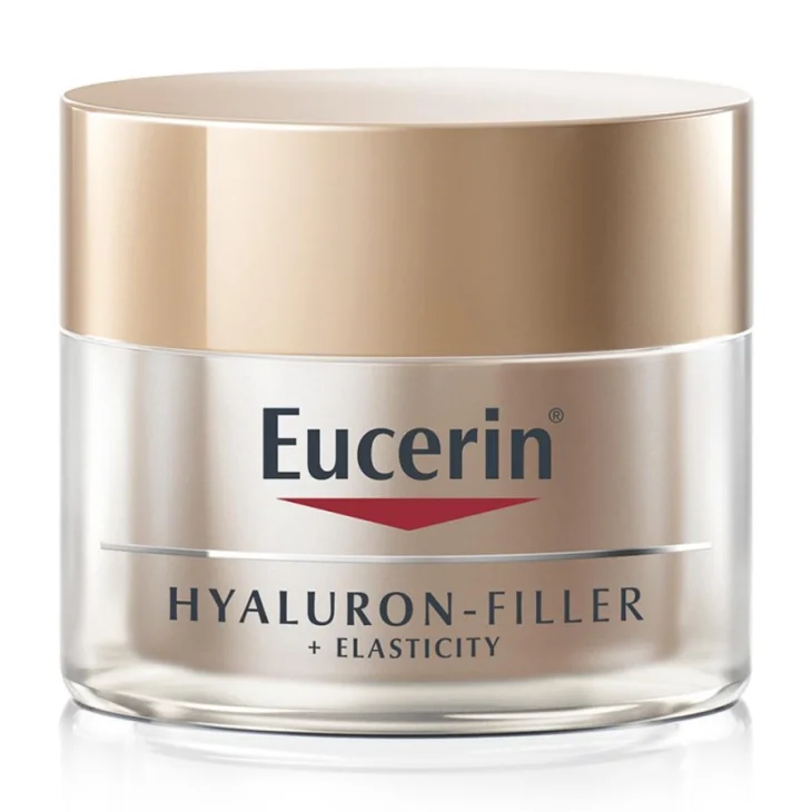 Eucerin Hyaluron-Filler Crema Notte Anti-Et&agrave; 50 ml Elasticit&agrave; Pelli Mature