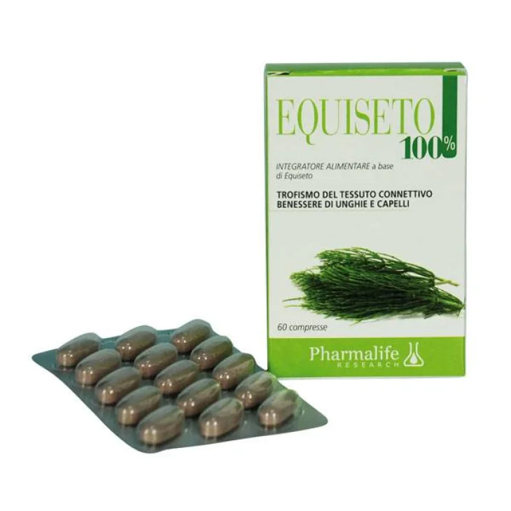 Pharmalife Research Equiseto Integratore per unghie e capelli 60 compresse