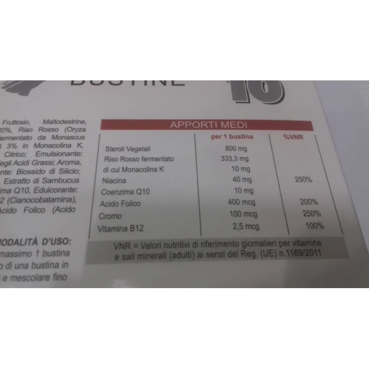 Cardiolipid 10 Integratore per il Controllo del Colesterolo 10 bustine