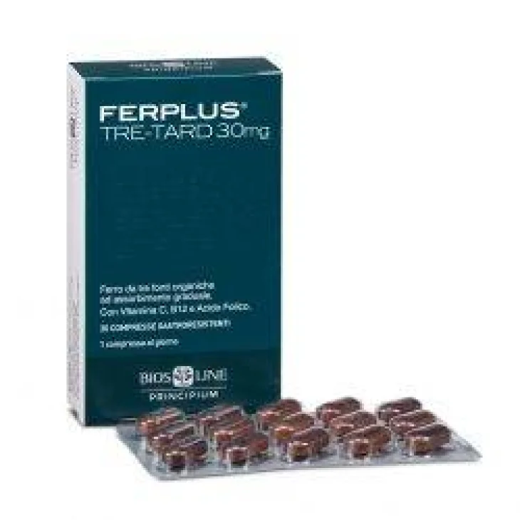Bios Line Ferplus Tre-Tard Integratore a base di Ferro Bios Line Ferplus Tre-Tard Integratore a base di Ferro