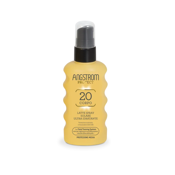 Angstrom Hydraxol Latte Solare Spray Protezione Solare SPF 20