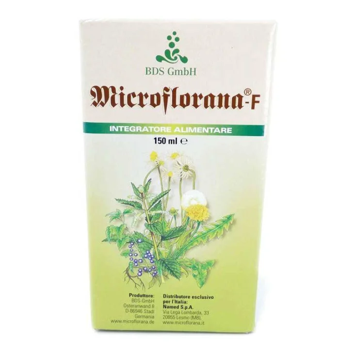 Named Microflorana-F Integratore per il benessere intestinale 150 ml Named Microflorana-F Integratore per il benessere intestinale 150 ml