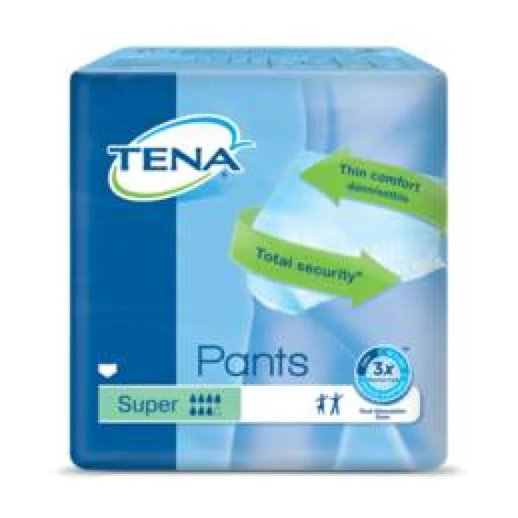 Tena Pants Super Tripla Protezione Mutandina Assorbente 12 pezzi Misura L