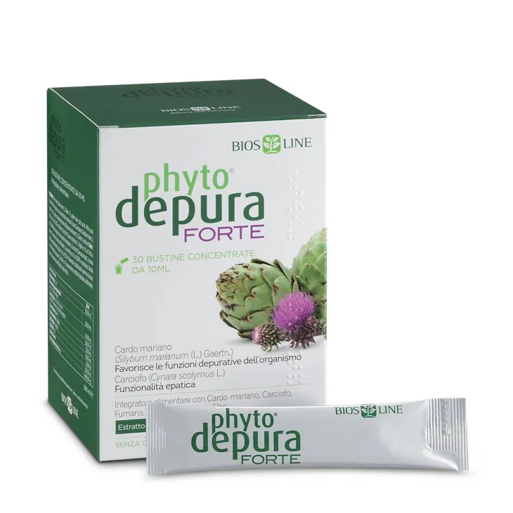 Bios Line PhytoDepura Forte Integratore Depurativo 30 bustine Bios Line PhytoDepura Forte Integratore Depurativo 30 bustine