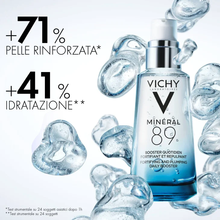 Vichy Mineral 89 Booster Quotidiano Fortificante e Rimpolpante 50 ml