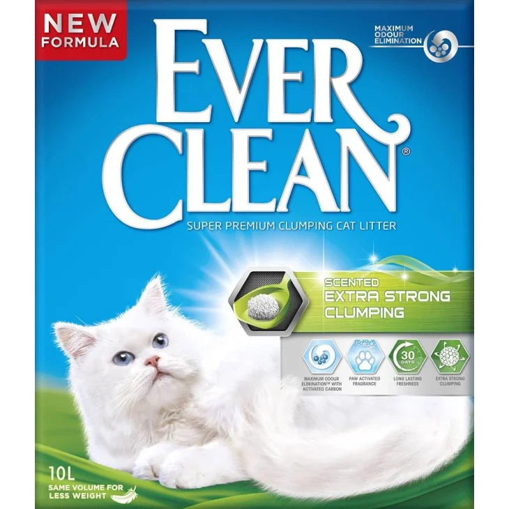 Ever Clean Extra Strong Lettiera profumata per gatti 6 litri Ever Clean Extra Strong Lettiera profumata per gatti 6 litri