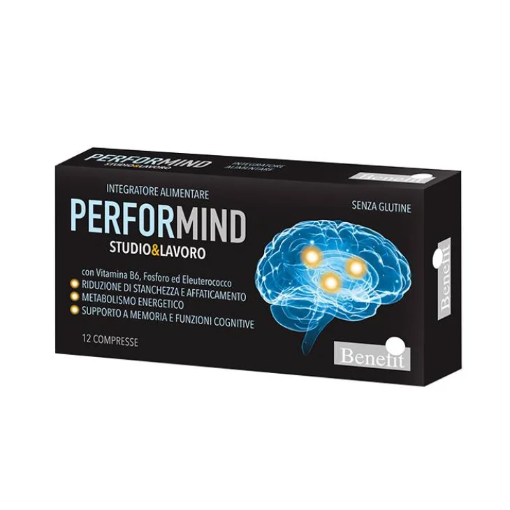Benefit Performind Studio&Lavoro Integratore Memoria e Lucidit&agrave; Mentale