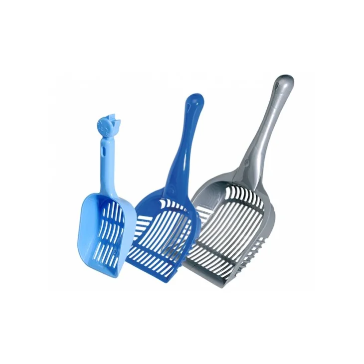 Camon Paletta in plastica colorata per la pulizia della lettiera Misura 28x14 cm