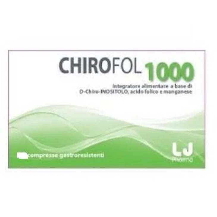 Chirofol 1000 Integratore per Fertilità e Gravidanza Chirofol 1000 Integratore per Fertilità e Gravidanza