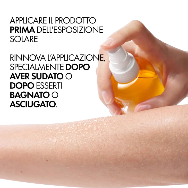 Vichy Ideal Soleil Acqua Solare Protettiva SPF 200 ml 30 Con Acido Ialuronico Idratante