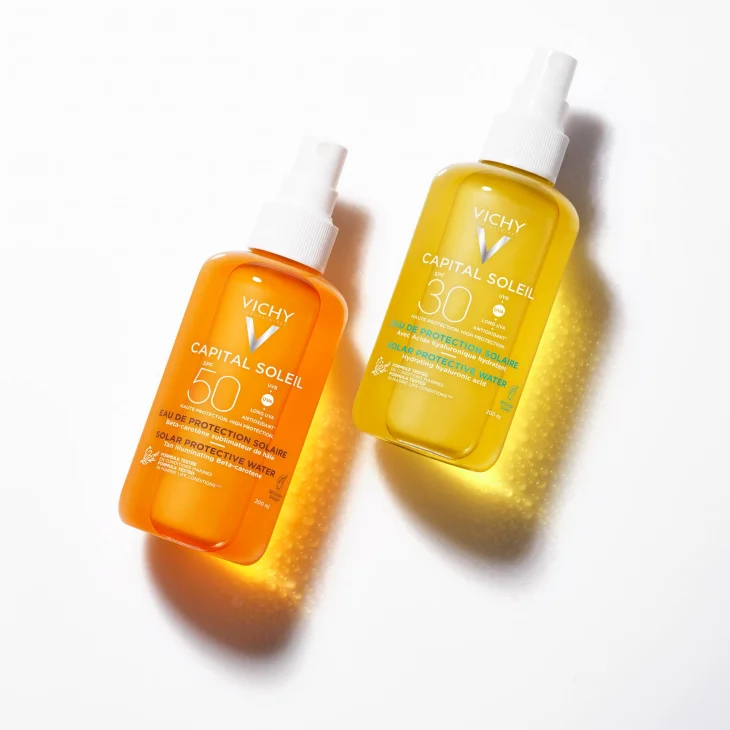 Vichy Ideal Soleil Acqua Solare Protettiva SPF 200 ml 30 Con Acido Ialuronico Idratante