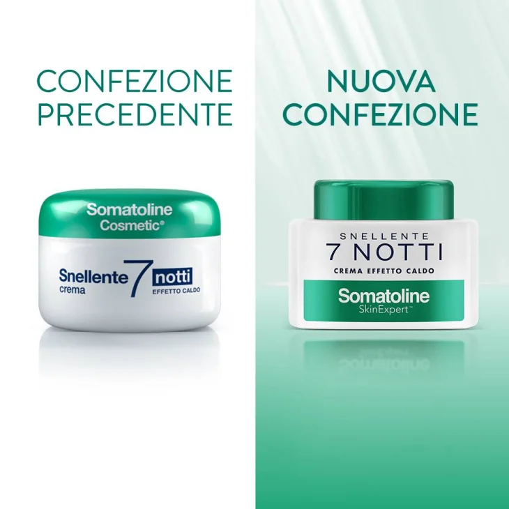Somatoline Skin Expert Corpo Snellente 7 Notti Crema Effetto Caldo 250 ml