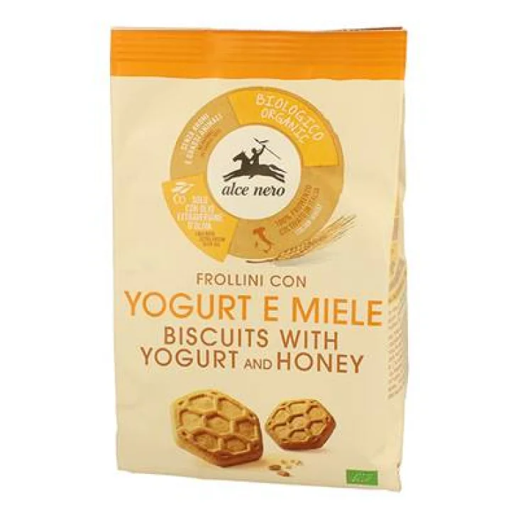 Alce Nero Frollini con yogurt e miele 250 g