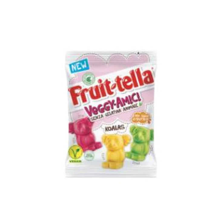 Fruittella Veggy Amici Koala Caramelle Senza Glutine e VeganOk Fruittella Veggy Amici Koala Caramelle Senza Glutine e VeganOk
