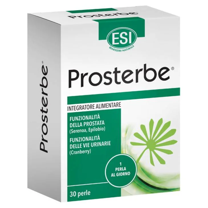 ESI Prosterbe Integratore Per Il Fisiologico Benessere Della Prostata ESI Prosterbe Integratore Per Il Fisiologico Benessere Della Prostata